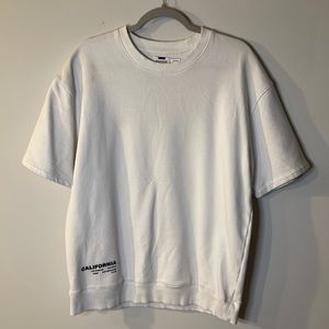 Zara men’s pullover white size medium